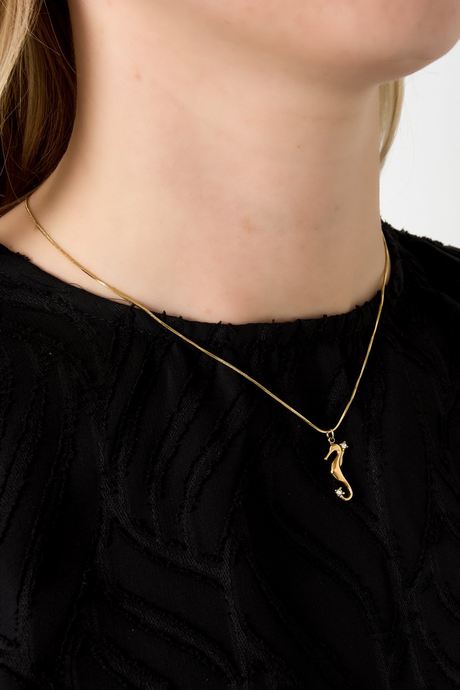 304S.steel Pendant necklaces Turtle Casual Daily Picture2